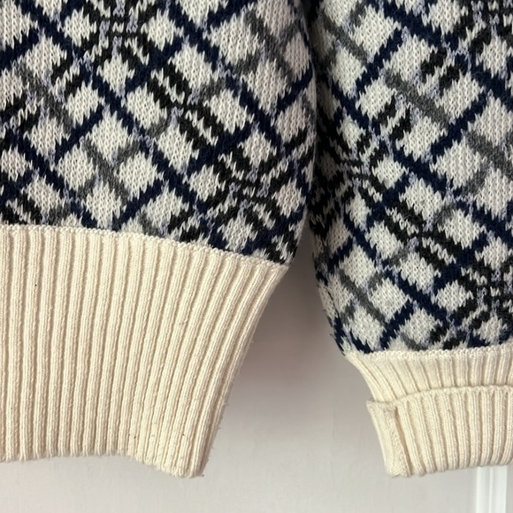 Saint Laurent Diamond Jacquard wool cardigan - Picture 10 of 13